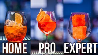 How to Make Aperol Spritz Home  Pro  Expert [upl. by Boni]