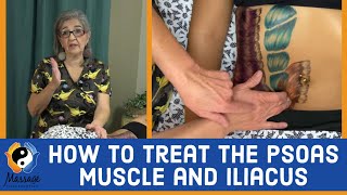 How to treat the Psoas muscle and the Iliacus [upl. by Ahsirtak244]