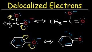 Delocalized vs Localized Electrons  pKa Acidity Conjugate Base Resonance Contributors [upl. by Dewar]