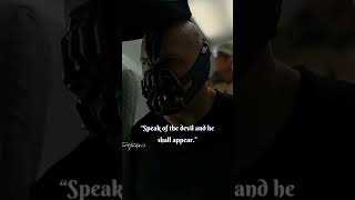 Best Bane Quotes  Quotes Inspire short moviequotes [upl. by Gilli]