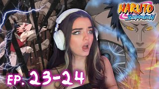 The Third Kazekage Naruto SHIPPUDEN  REACTION  Episode 23 amp 24 [upl. by Meerek]