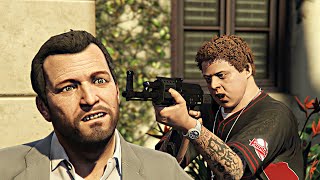 GTA V Jimmy Kills His Dad Michael [upl. by Sofie]