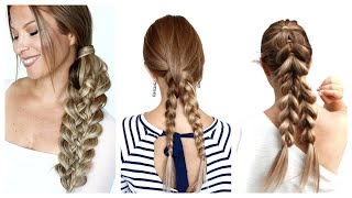 😍 EASY DIY Elegant Hairstyles that everyone can create 😍 Hairstyle Transformations [upl. by Ardnac]