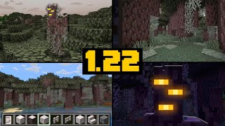 MINECRAFT 122  TUDO QUE CHEGOU NA ATUALIZAÇÃO Pale Garden amp Creaking [upl. by Aidan]