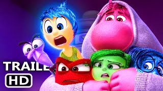 DIVERTIDA MENTE 2 Trailer Brasileiro 3 Pixar 2024 [upl. by Yrrok]