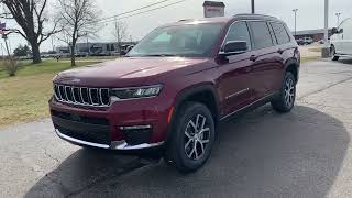 New 2024 Jeep Grand Cherokee L Limited Walk Around N24125 [upl. by Rokach]