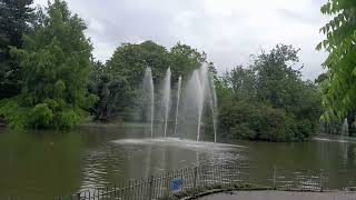 WALK THROUGH JEPHSON GARDENS IN LEAMINGTON SPA  TOUR ENGLAND WITH VOM TV [upl. by Ahsilram]