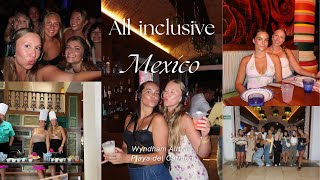 MEXICO VLOG Allinclusive resort Playa del Carmen [upl. by Alleram]