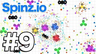 100 FIDGET SPINNERS  New BATTLE ROYAL Gamemode  Spinzio Part 9 [upl. by Layney]