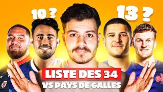 Hastoy en 10  Depoortère ou Gailleton  Meafou en 5  Nouvelle liste des Bleus 🏉 [upl. by Livy]