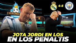 😵 ASÍ ha VIVIDO JOTA JORDI los PENALTIS contra el CITY [upl. by Northway756]