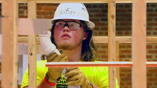 We are a high demand high paying career Students test construction skills [upl. by Yrtnahc]