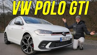 2022 VW Polo GTI facelift driving REVIEW  now even quicker [upl. by Wentworth]