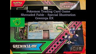 Greninja EX Special Illustration Collection Shrouded Fable Pokemon Trading Card Game Scarlet Violet [upl. by Akcemat]