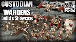 Adeptus Custodes  Custodian Wardens  Build and army showcase [upl. by Adnorat]