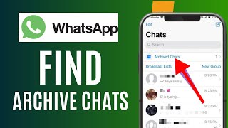 How to find archive chats on WhatsApp [upl. by Nauqyaj]