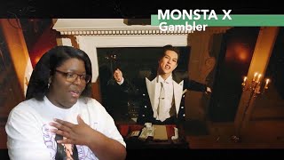 MONSTA X quotGAMBLERquot  DANCE PRACTICE  REACTION [upl. by Notluf]