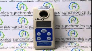 EUTECH  Electronic Turbidimeter TN100 Repaired at Synchronics [upl. by Eiba]