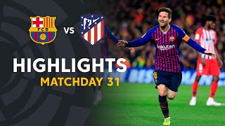 Highlights FC Barcelona vs Atletico de Madrid 20 [upl. by Sion696]