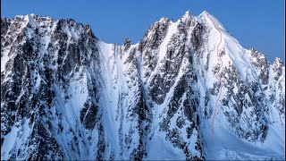 Couloir Couturier Aiguille Verte [upl. by Federico]