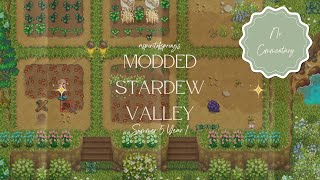 Modded Stardew Valley  No Commentary  Summer 5 Year 1 [upl. by Amersham]