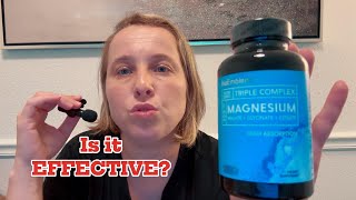 BioEmblem Triple Magnesium Complex REVIEW [upl. by Eissej396]