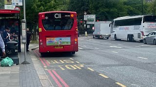 Fast driverC11 to archway From cricklewood to Finchley Road station DE1004 LK09ENT [upl. by Opportina]