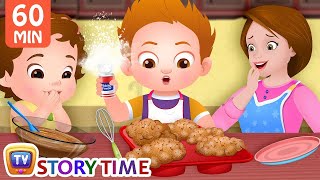 ChaCha learns to make cupcakes  Many More ChuChu TV Good Habits Bedtime Stories For Kids [upl. by Hurty909]