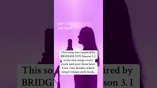 This song was inspired by BRIDGERTON Season 3 songwriter musicbridgerton [upl. by Ecinreb]