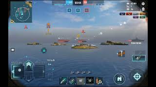 World of Warships Blitz  Tier 8 France Cruiser Bayard 07 [upl. by Lavelle]