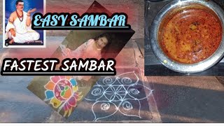 sambar without onion and garlic savita savitasangamvlog kannadadailyvideosblogs [upl. by Millar581]