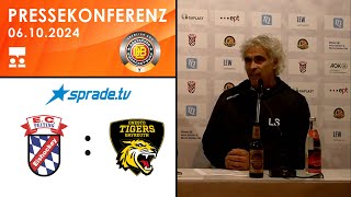 06102024  Pressekonferenz  EC Peiting vs onesto Tigers Bayreuth [upl. by Jeni]