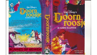 Doornroosje  De Schone Slaapster NEDERLANDS GESPROKEN Bootleg 1989 VHSRIP Dutch 1960 [upl. by Soo]