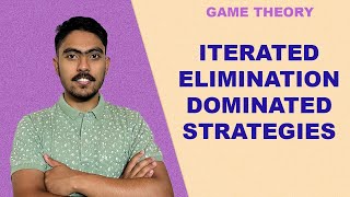 Iterated Elimination of Dominated Strategies  Solved Example  Game Theory [upl. by Anwahsal]