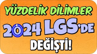 Yüzdelik Dilimler Değişti mi❓ Tercih Dönemi Nelere Dikkat Etmeli❓ 2024LGS [upl. by Nomaj678]