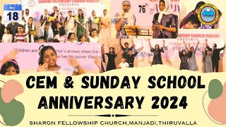 77th CEM amp SUNDAY SCHOOL ANNIVERSARY  180524  SFC MANJADI [upl. by Assiralk]