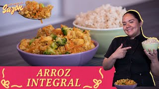 Cómo hacer arroz integral perfecto  Yakimeshi  Cocina Delirante [upl. by Hseyaj4]