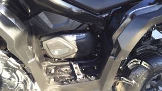 2012 Canam outlander 800xt walk around [upl. by Ennayk197]