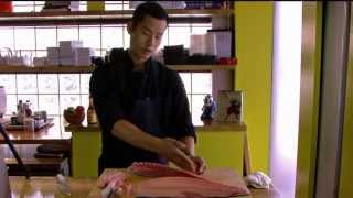 Sushi Masterclass How to breakdown a hamachi fillet like a pro [upl. by Leid77]