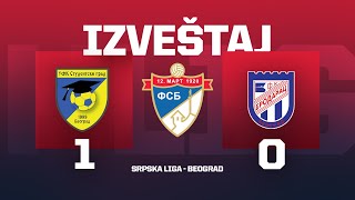 Izveštaj STUDENTSKI GRAD  BRODARAC Srpska Liga Beograd 2425  7 Kolo [upl. by Phyl]