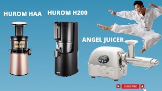 HUROM H200 HUROM HAA  Angel Juicer  Carot [upl. by Yelkreb]