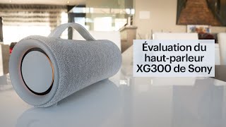 Évaluation du hautparleur sans fil XG300 de Sony [upl. by Husein]