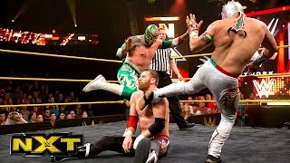 Kalisto amp Sin Cara vs Adam Rose amp Sami Zayn WWE NXT Aug 21 2014 [upl. by Nehepts]