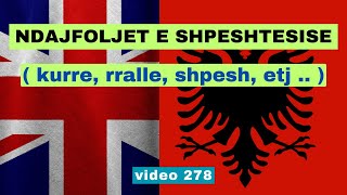 Anglisht  Ndajfoljet e shpeshtesise I Anglisht shqip perkthim I video 278 [upl. by Eramat]