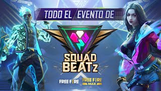 Nuevos Objetos Squad BEATz ✨  Garena Free Fire [upl. by Tap888]