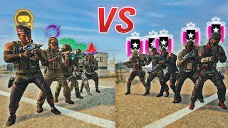 Can 5 Champions Beat 5 Pro Players In Rainbow Six Siege [upl. by Leslee608]