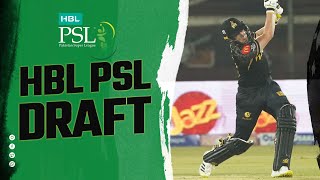 HBL PSL Draft Announcement  Tom KohlerCadmore HBLPSL9 [upl. by Nyrb]