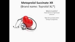 Metoprolol Succinate XR [upl. by Llenrep]