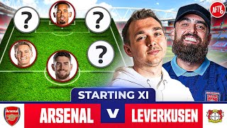 Arsenal vs Leverkusen  Starting XI Live  Pre Season Friendly [upl. by Carline]