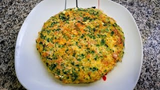 Tortilla de atún  Receta con atún muy fácil [upl. by Hploda]